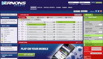 vernons free bet|Vernons Online Betting & Mobile Betting Review, .